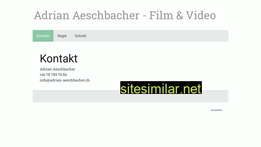 adrian-aeschbacher.ch alternative sites