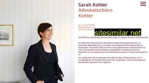 advokatur-kohler.ch alternative sites