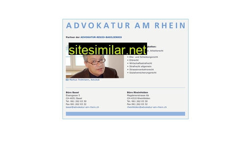 advokaturamrhein.ch alternative sites