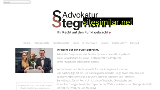 advokaturstegmann.ch alternative sites