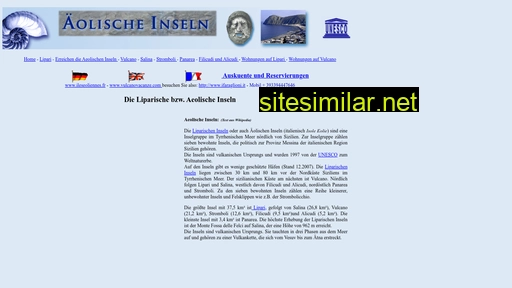 aeolischeinseln.ch alternative sites