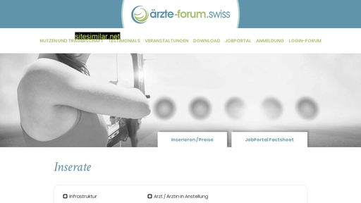 aerzteforumswiss.ch alternative sites