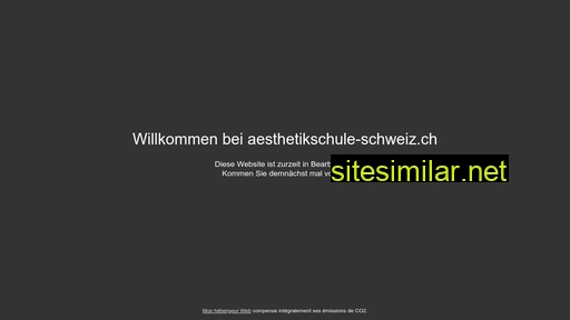 Aesthetikschule-schweiz similar sites