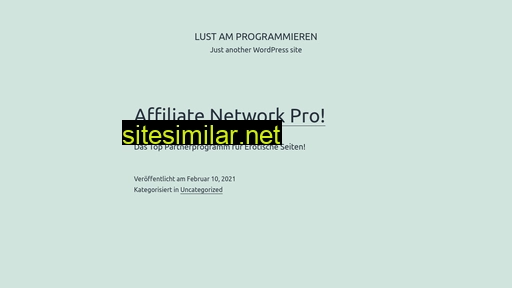affiliate-network-pro.ch alternative sites