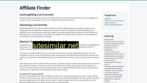affiliatefinder.ch alternative sites