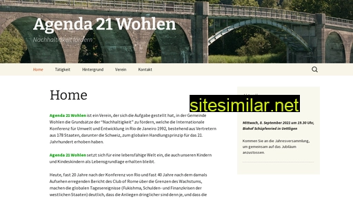 agenda21wohlen-be.ch alternative sites