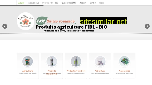 agriculturebio.ch alternative sites