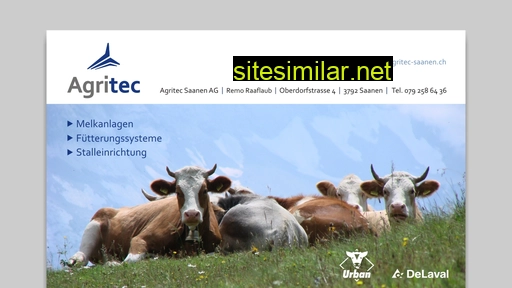 agritecsaanen.ch alternative sites