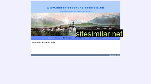 Ahnenforschung-schweiz similar sites