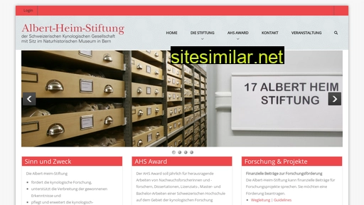 ahstiftung.ch alternative sites