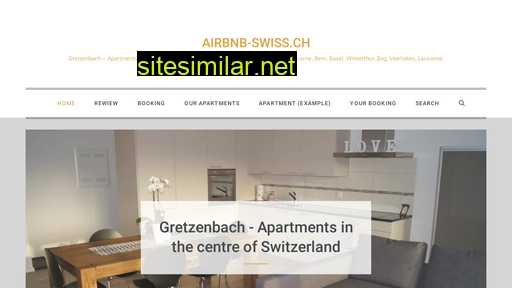 airbnb-swiss.ch alternative sites