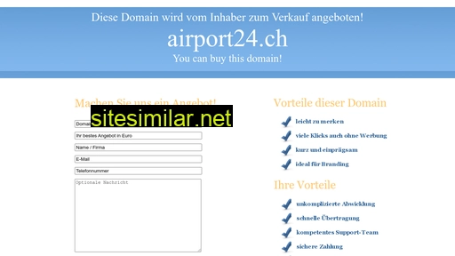 airport24.ch alternative sites