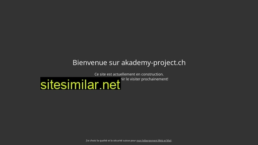 akademy-project.ch alternative sites