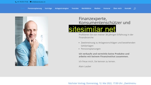 alainlauber.ch alternative sites