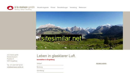 alamaison-gmbh.ch alternative sites