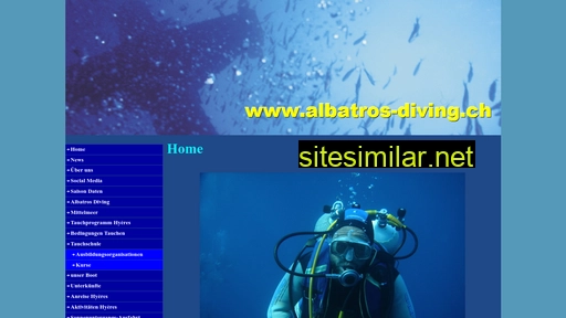 albatros-diving.ch alternative sites