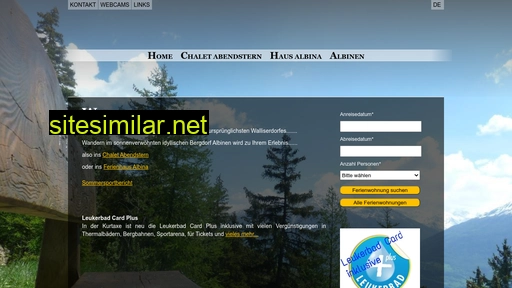 albinenferien.ch alternative sites
