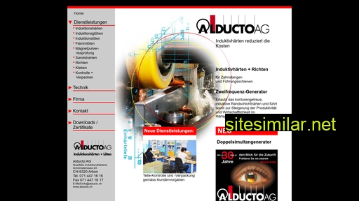 alducto.ch alternative sites