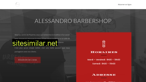 Alessandrobarbershop similar sites