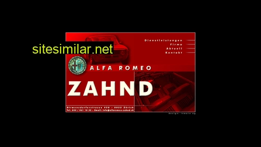 Alfaromeo-zahnd similar sites