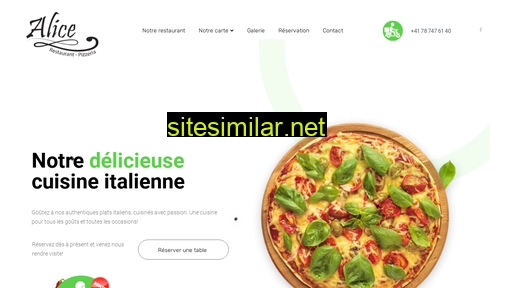 alice-restaurant.ch alternative sites