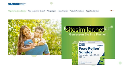 allergie-sandoz.ch alternative sites