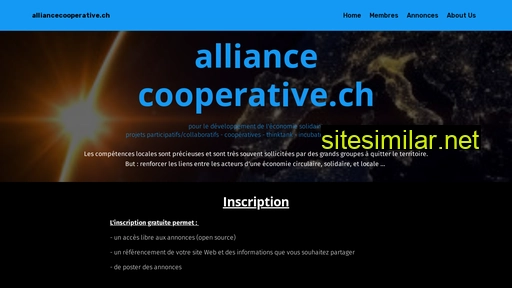 alliancecooperative.ch alternative sites