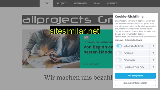 allprojects.ch alternative sites