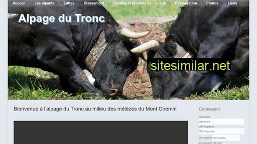 alpage-du-tronc.ch alternative sites