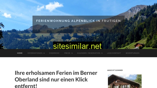 Alpenblick-frutigen similar sites