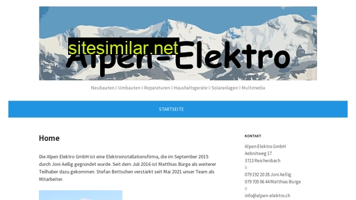alpen-elektro.ch alternative sites