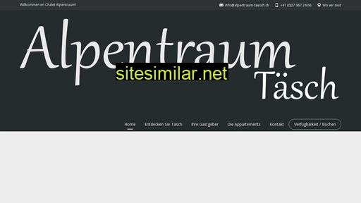 alpentraum-taesch.ch alternative sites