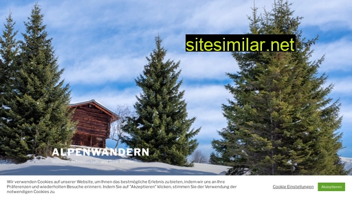 alpenwandern.ch alternative sites