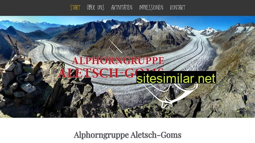 Alphorn-aletsch-goms similar sites