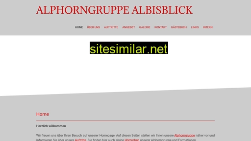 alphorngruppe-albisblick.ch alternative sites