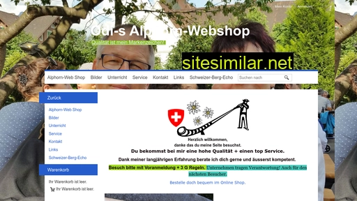 alphornshop.ch alternative sites