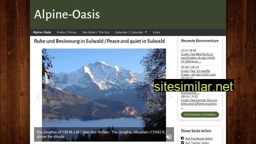 alpine-oasis.ch alternative sites