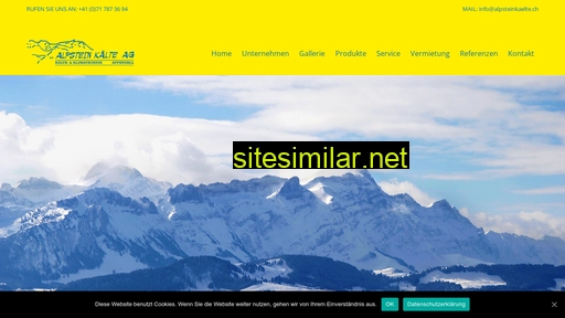 alpsteinkaelte.ch alternative sites