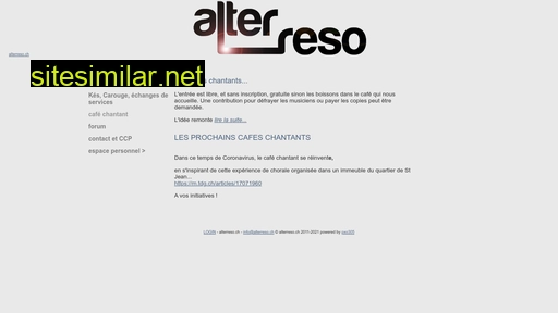 alterreso.ch alternative sites