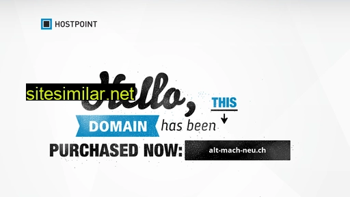 alt-mach-neu.ch alternative sites