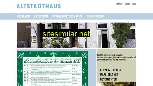 altstadthaus.ch alternative sites