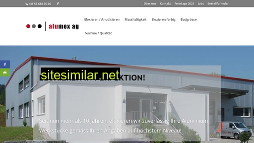 alumex.ch alternative sites