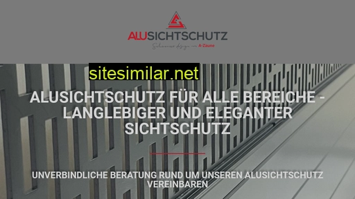 alu-sichtschutz.ch alternative sites