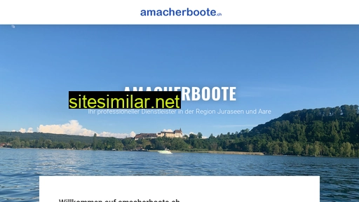 amacherboote.ch alternative sites