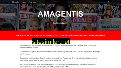 amagentis.ch alternative sites