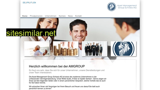 amgroup.con.ch alternative sites