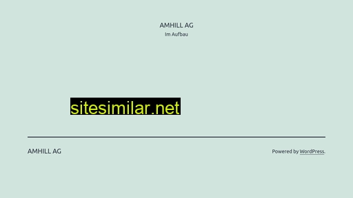 amhill.ch alternative sites