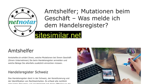 amtshelfer.ch alternative sites