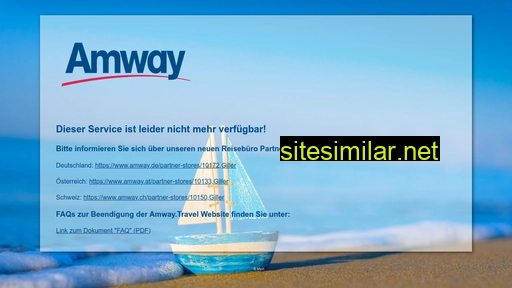 amway-travel.ch alternative sites