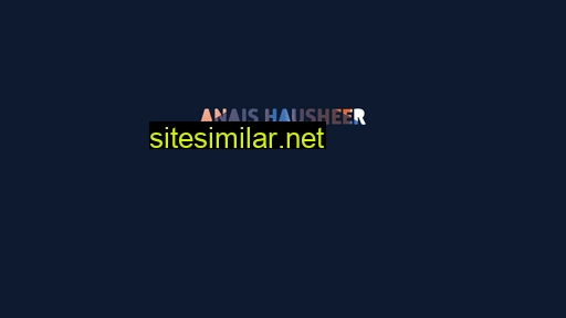 anaishausheer.ch alternative sites